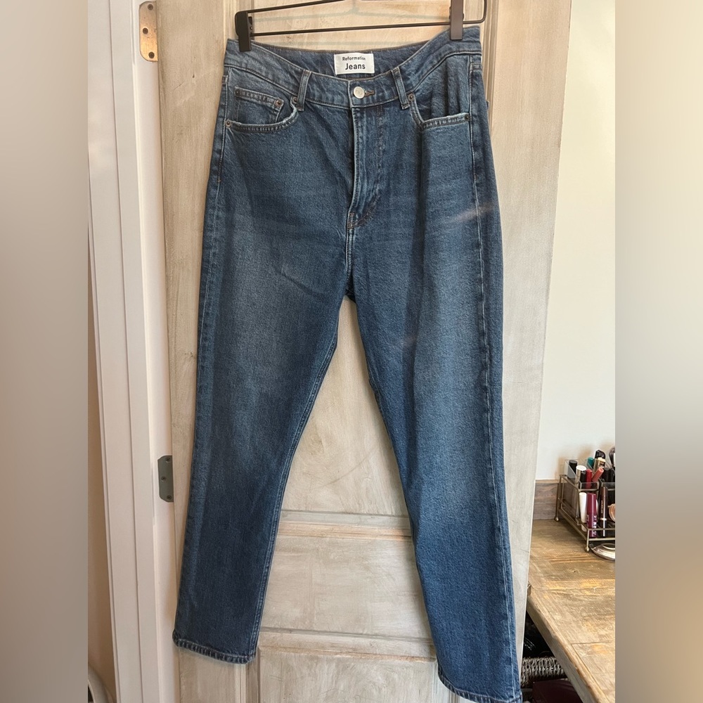 Reformation High and Skinny Crop